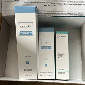 Proactiv Extra Strength Steps 1&2. Plus EmergencyBlemish relief.